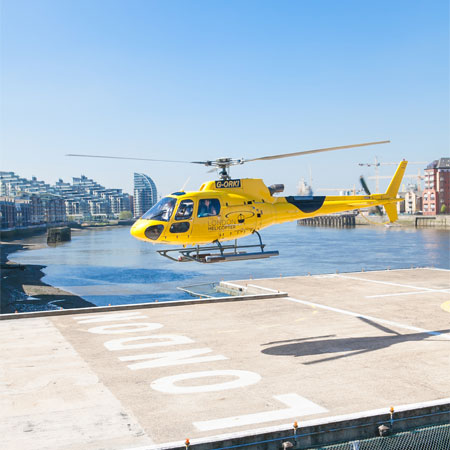 Tour en helicóptero, Londres