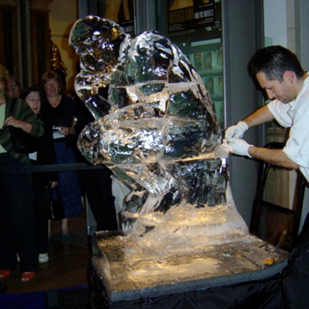 Sculptures de glace