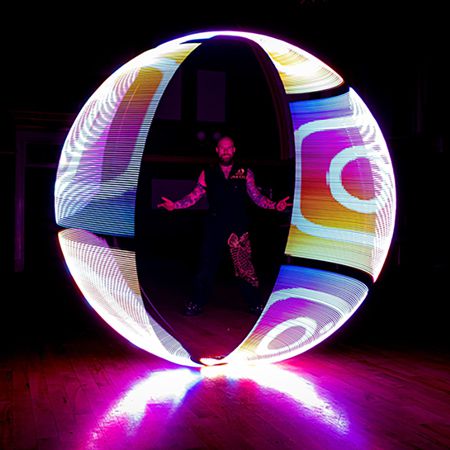 Spectacle Roue Cyr LED