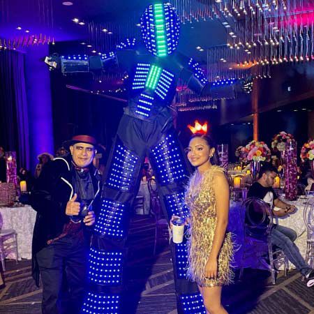 LED Walk About Acts Dubai
