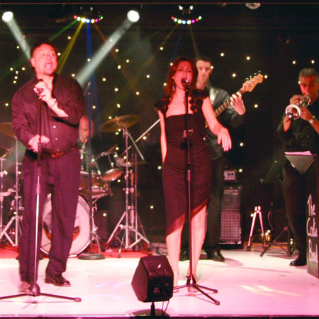 Groupe de fête à Marbella