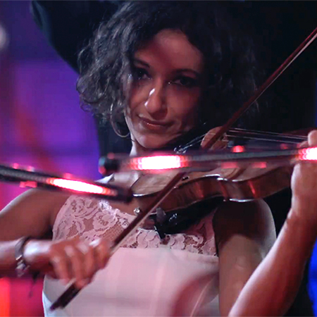 LED Violin Show