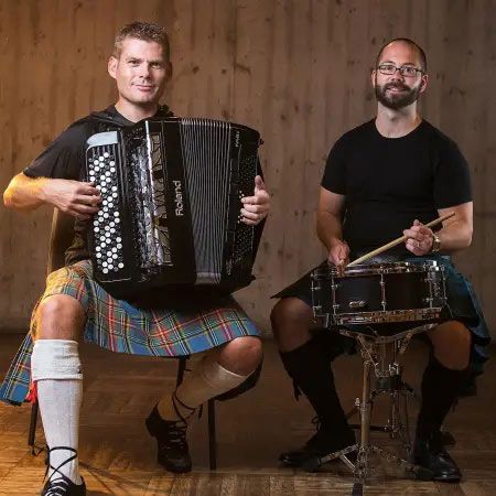 Interaktive Ceilidh-Band