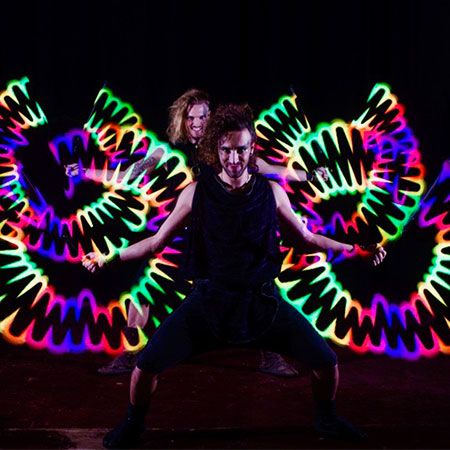 LED Poi Spinners