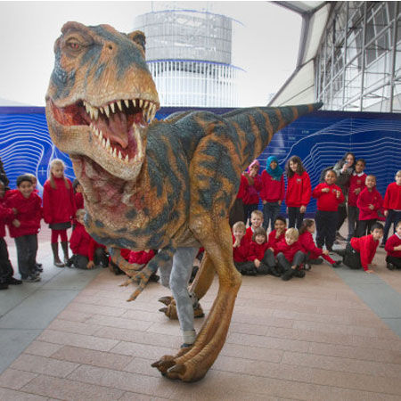 Paseo de dinosaurios