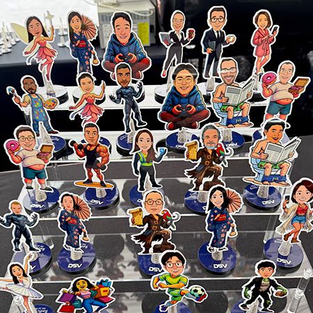 Custom Wobbly Mini Figures