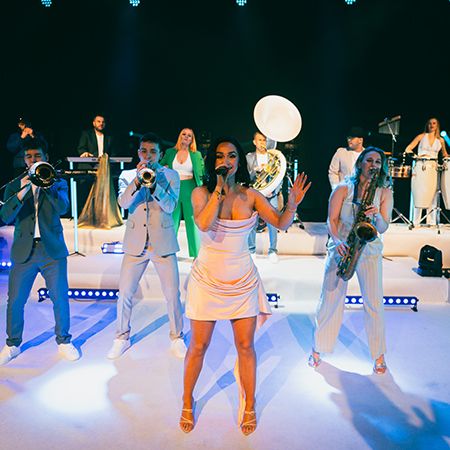 Luxury Brass Party Covers Band