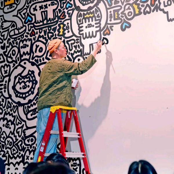Artista Doodle per Eventi Live