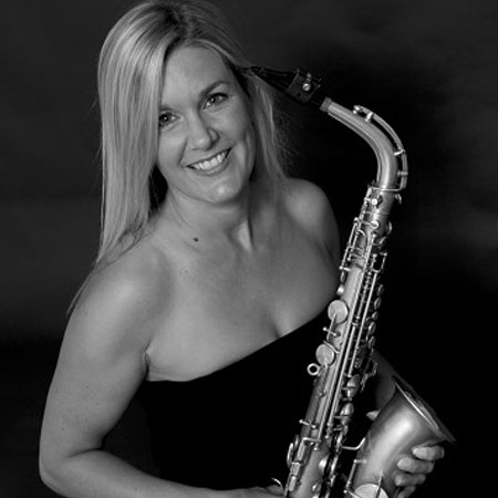 Saxophonist Claire