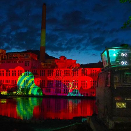Guerrilla Projection Van