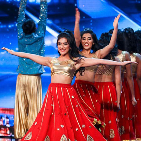 Troupe di danza Bollywood a Londra