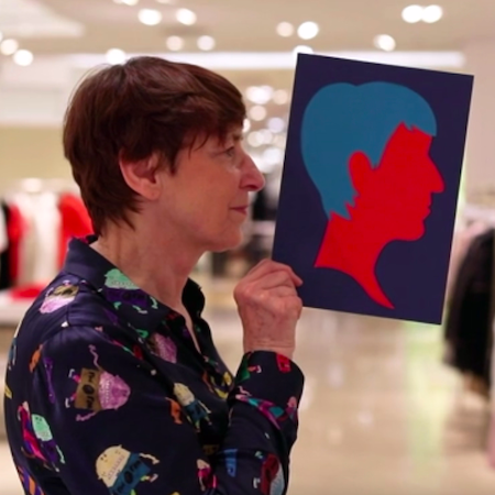 Live Silhouette Cutting Artist