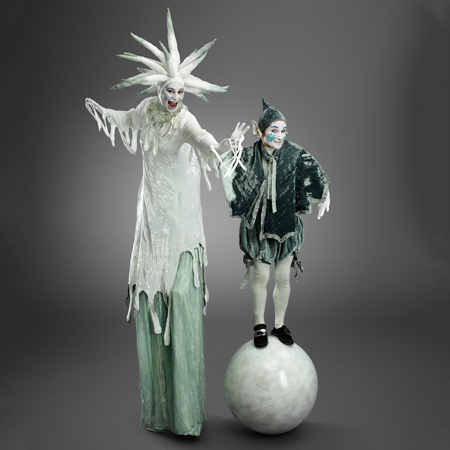 Ice Queen & Elves Walkabout Act