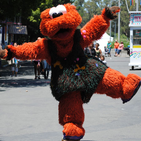 Personajes Peludos Ambulantes