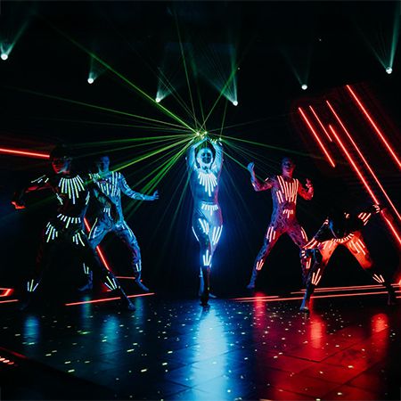 LED Dance & Aerial Show