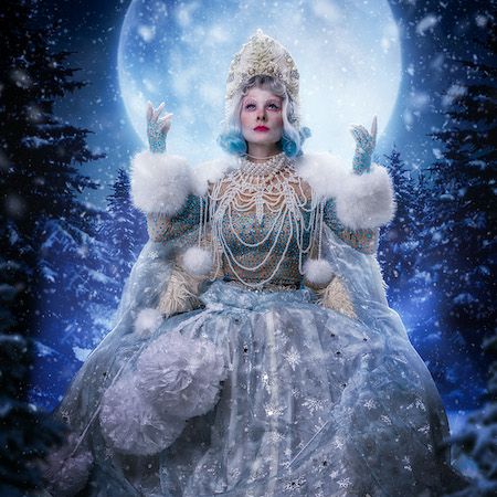 Personnage Reine des Neiges LED