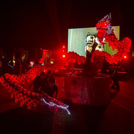 LED Dragon Dance New York