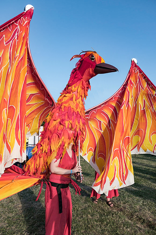 Hire Giant Bird Puppets Beautiful Walkabout Animal Parade Characters