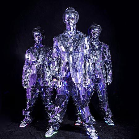 Roving Mirror Men Dancers