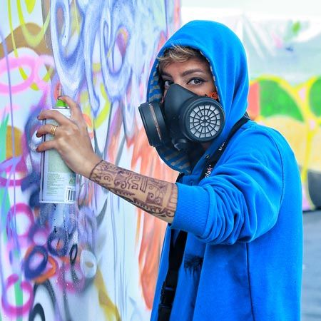 Artiste Graffiti Féminine KSA