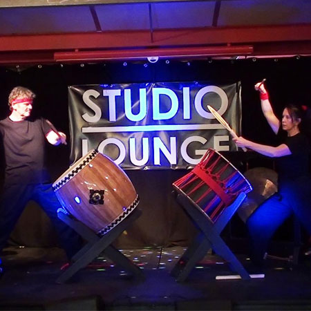 Taiko Drumming Duo