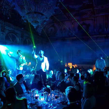 Laser Drummers