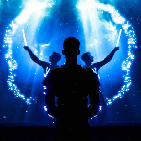 Video Mapped LED Dance Show