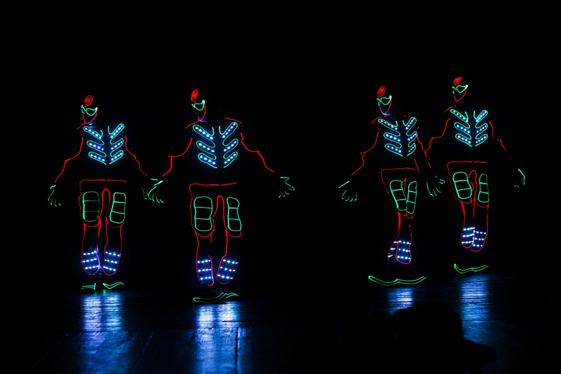 Book LED Dancers – Hire Dance Group | LED Act Ukraine