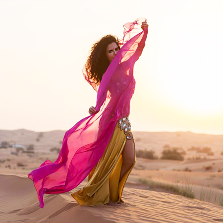 Danseuse du ventre aux Émirats arabes unis