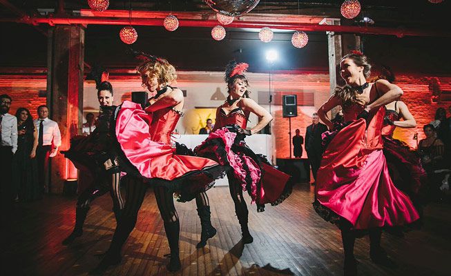 Dynamic Can-Can Dancers for hire; Parisian Themed Entertainment UK