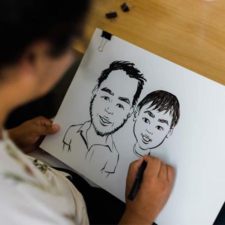 Event Caricaturist Auckland 