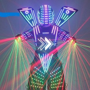 LED Stilt Robot Act