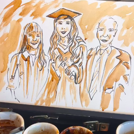 Pintura en Café Reino Unido