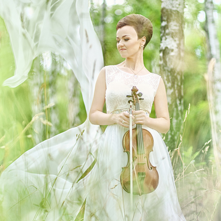 Violinista de Dubai Nadine