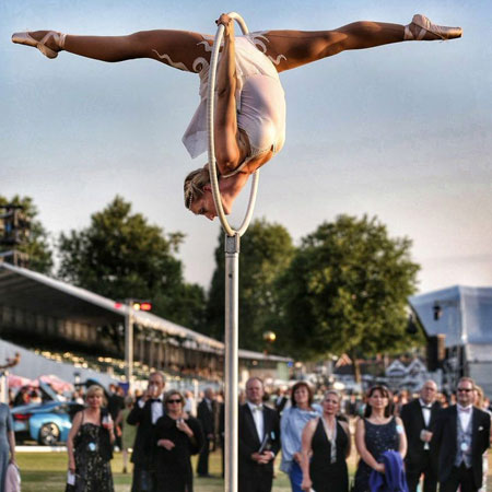 Freestanding Aerial Hoop