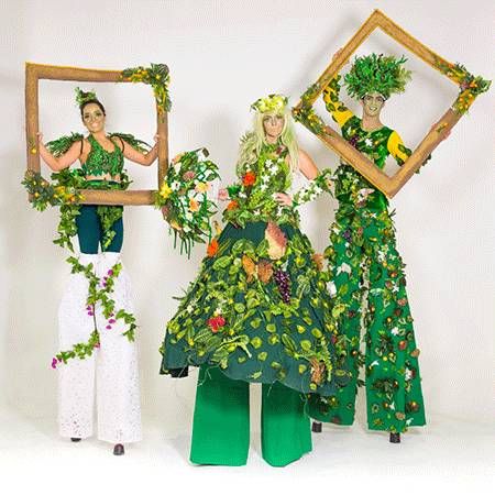 Tree Stilt Walkers - Roaming Stilt Walkers | Scarlett Entertainment UAE