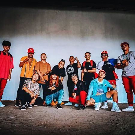Gruppo Hip Hop nelle Filippine