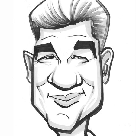 Caricaturista de eventos en Devon