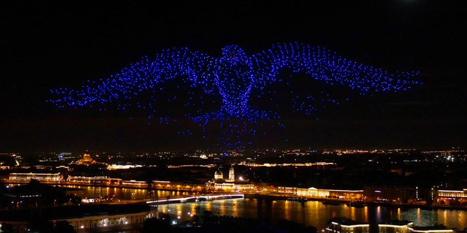 Drone Light Shows Global Scarlett Entertainment