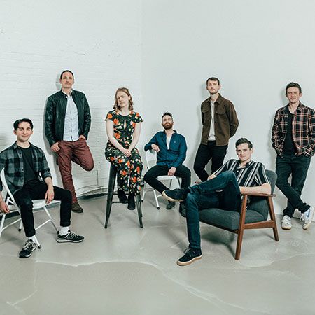 Moderne schottische Folk-Band