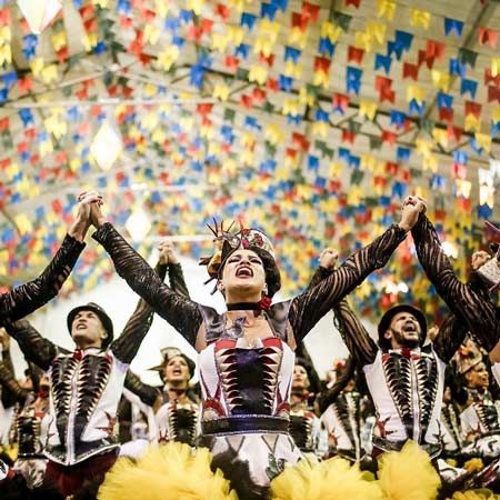 Colorful Carnival Square Dance Outfit