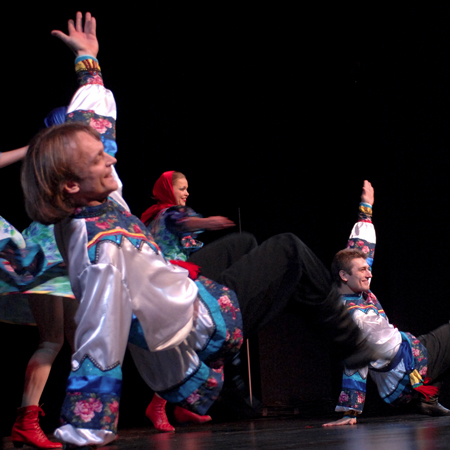 Spectacle de danse russe