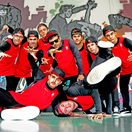 Crew de danse de rue Espagne