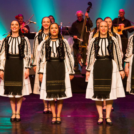 Danseurs traditionnels néerlandais