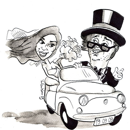 Caricaturiste Valentino