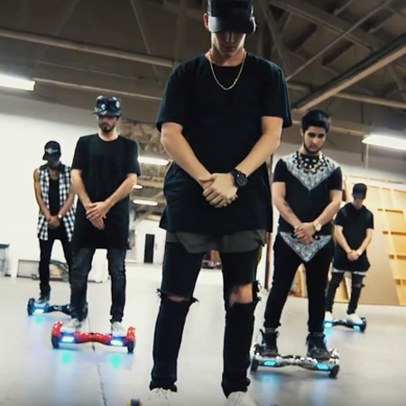 Hire Hoverboard Dancers Book Professional Dancers Hoverboards