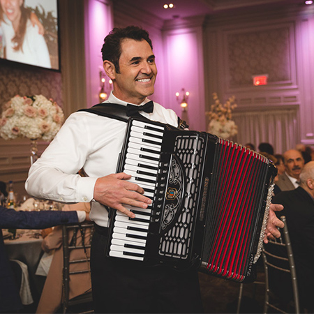 Suonatore di fisarmonica di Toronto