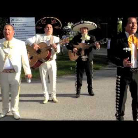 Schwedische Mariachi-Band