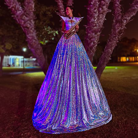 Giant Dress Musician Dubai
