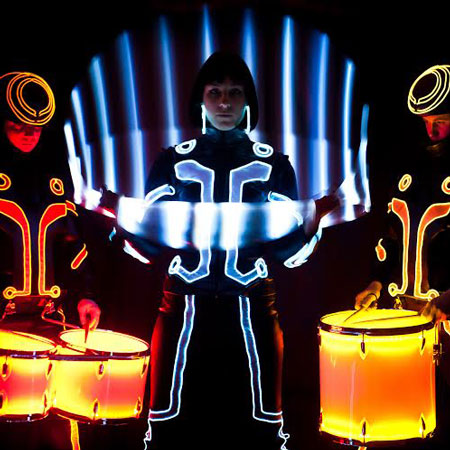 Grupo de Percusión LED